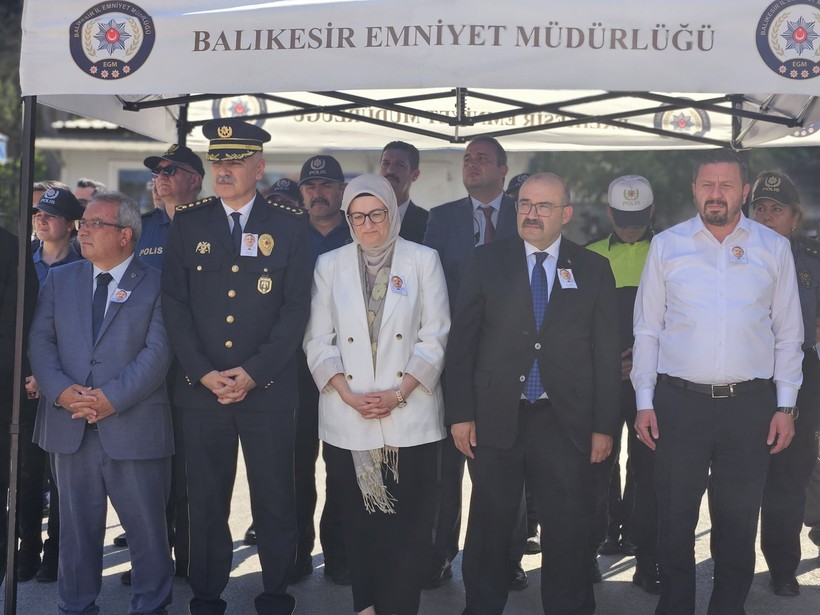 Polis Memuru Deniz Yaşin’e Veda 