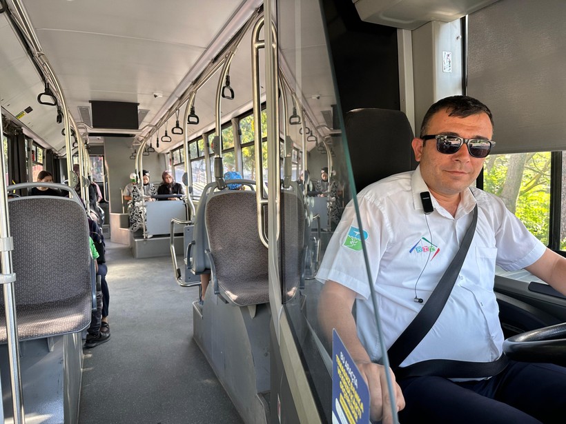 Balıkesir’de Toplu Taşımada Samimi Hizmet Şahin Akbay Konuştu