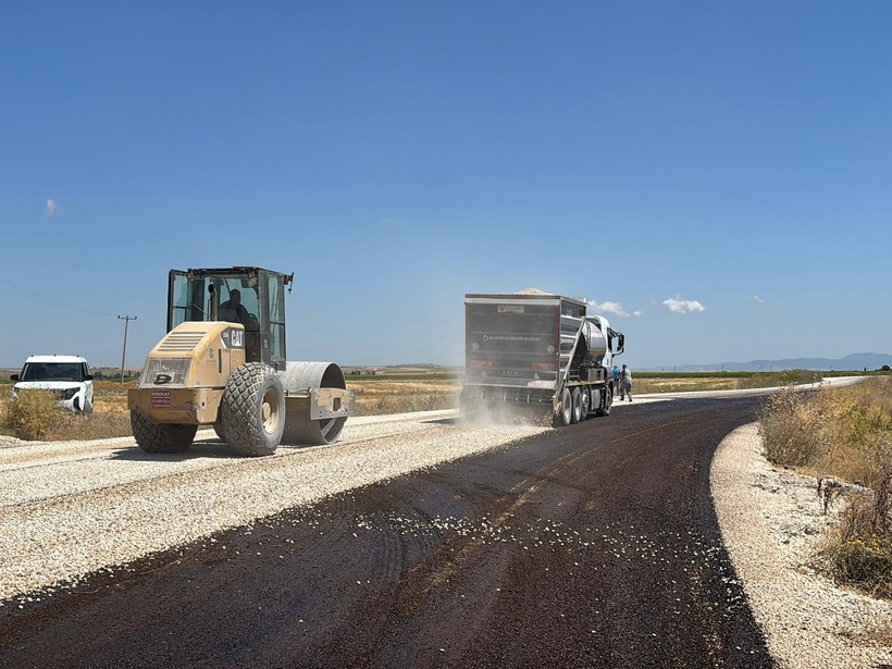  Başkan Akın, yıllardır yapılamayanı yaptı Gölyaka köyü yolu tamamlandı