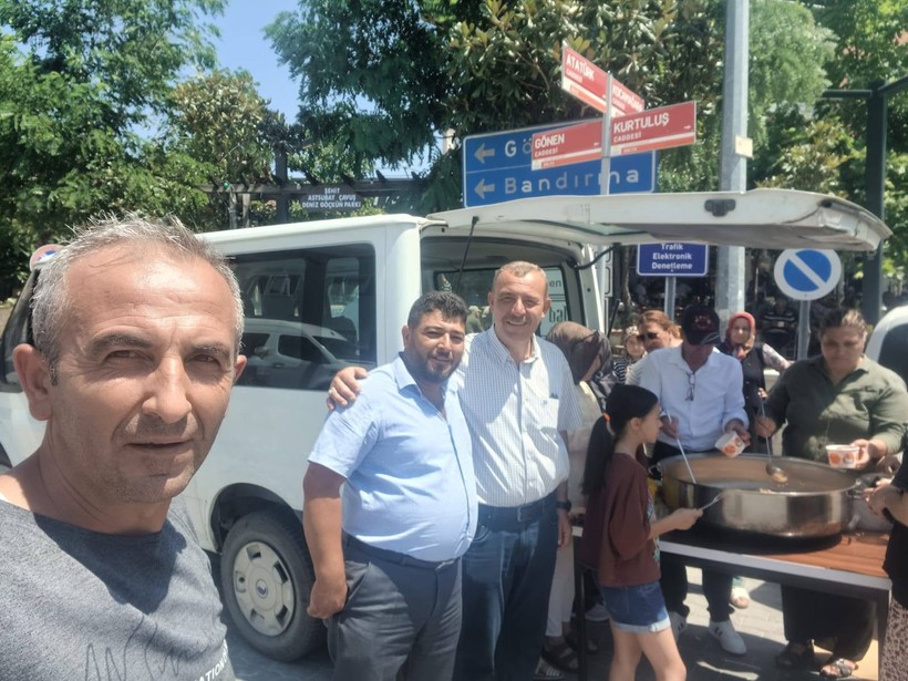 Balya’da 15 Temmuz Şehitleri İçin Aşure Hayrı Gerçekleştirildi