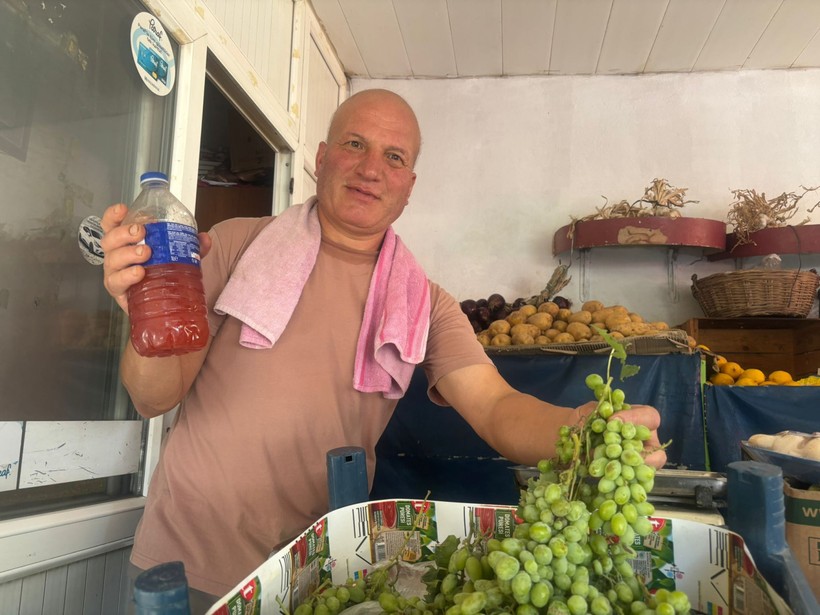 Balıkesirli Manavın Yaz Karışımı! Serinleten İçecek