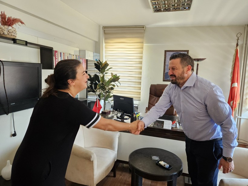 Aydemir’den Merhum Başkan Sami Gökdeniz’e Vefa
