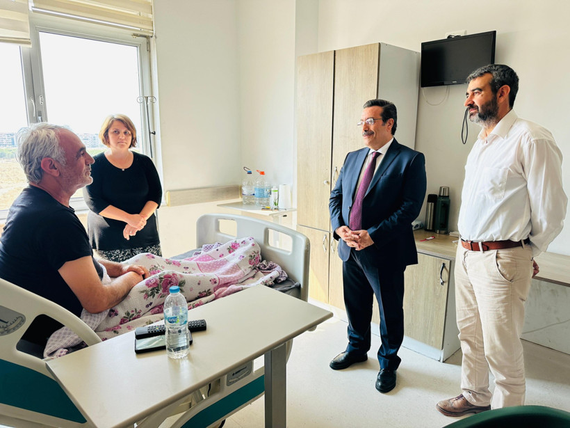  Burhaniye Kaymakam Atilla’dan Sağlığa Yakın İlgi 