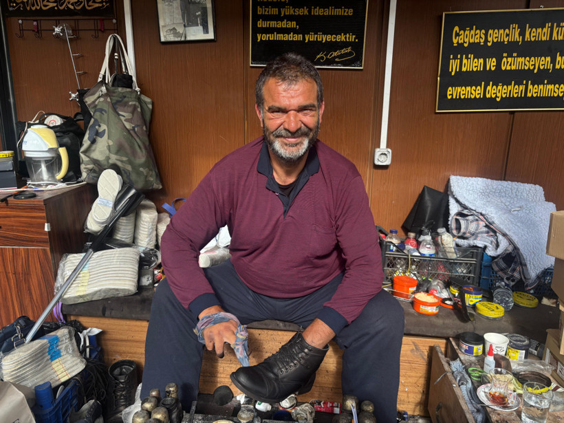 Kış Aylarında Ayakkabı Boyacılarına Yoğunluk Artıyor - 4. resim