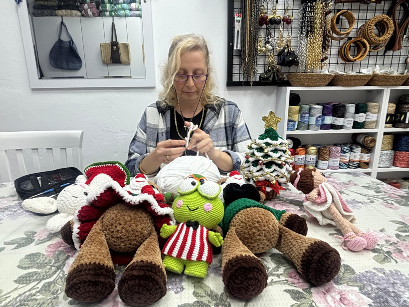 Amigurumiyle Hayallerini Ördü