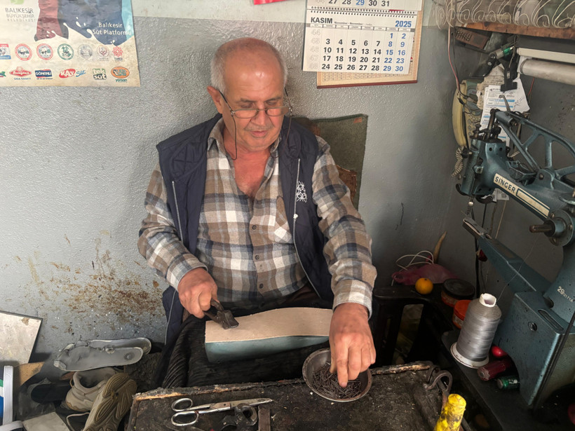 Balıkesir’in Usta Kunduracısı Kaliteli Üretim Vurgusu