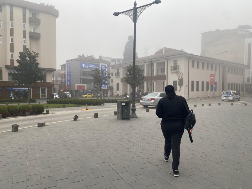 Balıkesir’de Sis Etkisini Artırdı