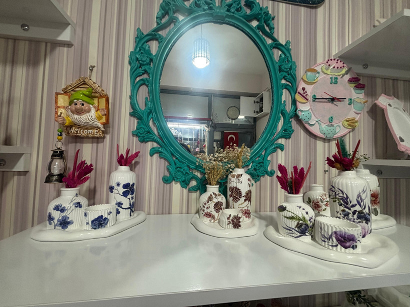 taş tozundan el emeği