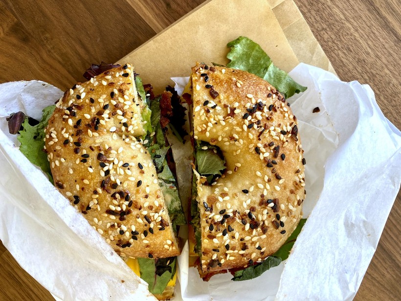 BAGEL SANDVİÇ YAPIMI
