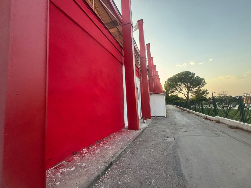 Balıkesir Atatürk Stadyumu’nda Şaşırtan Görüntü - Resim: 1
