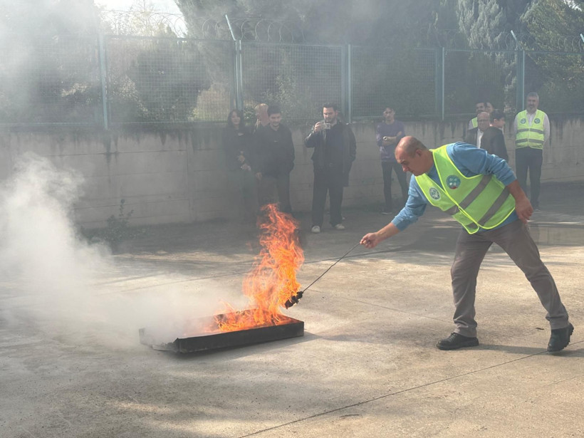 Balıkesir Üniversitesi’nde Gerçek Yangın Tatbikatı! - Resim: 3