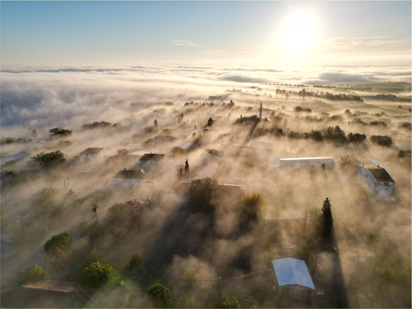 Marmara’yı Saran Sis Büyüledi: Tekirdağ’dan Görüntüler Kartpostallıktı - Resim: 1