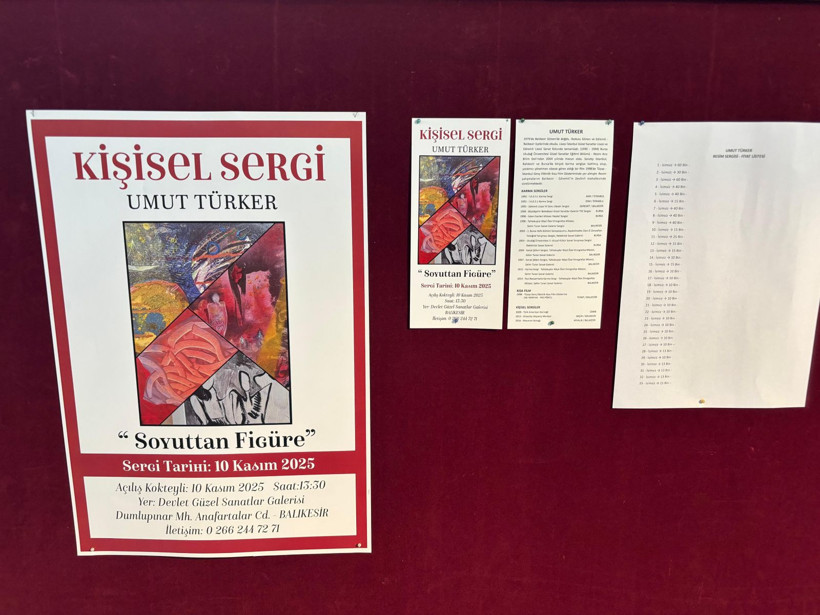 Umut Türker’den 10 Kasım'da Balıkesir’de “Soyuttan Figüre” sergisi - Resim: 6
