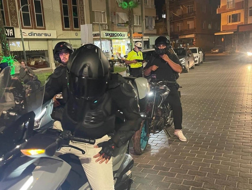  Gönen'de yoğun trafik denetimi  