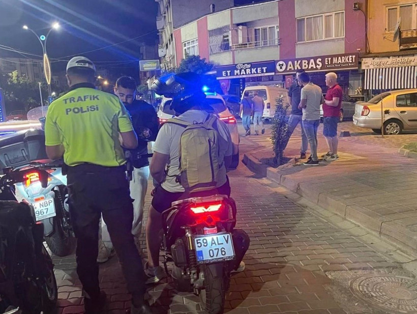  Gönen'de yoğun trafik denetimi  