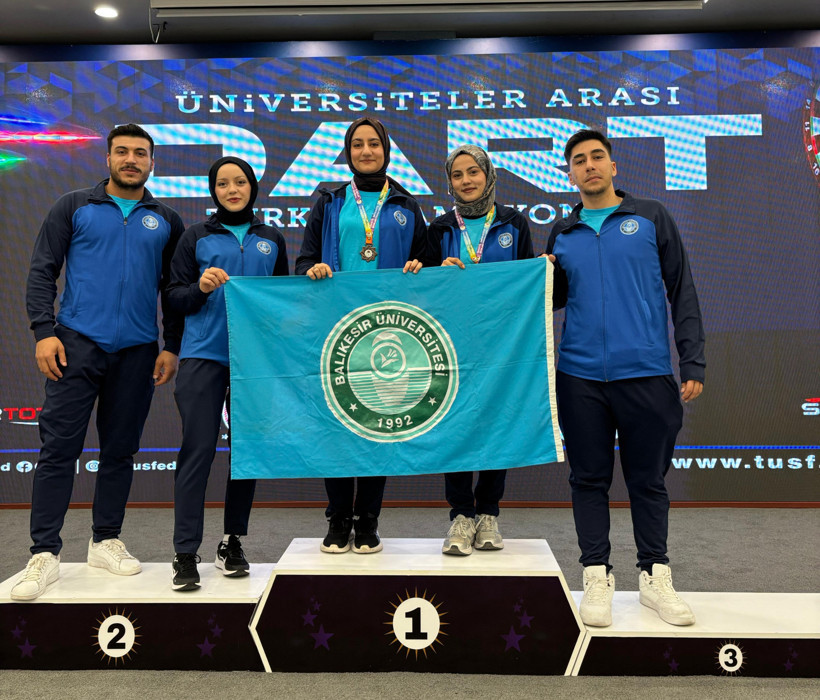Balıkesir Üniversitesi Dart Takımı, Üniversiteler Dart Şampiyonasında Türkiye İkincisi