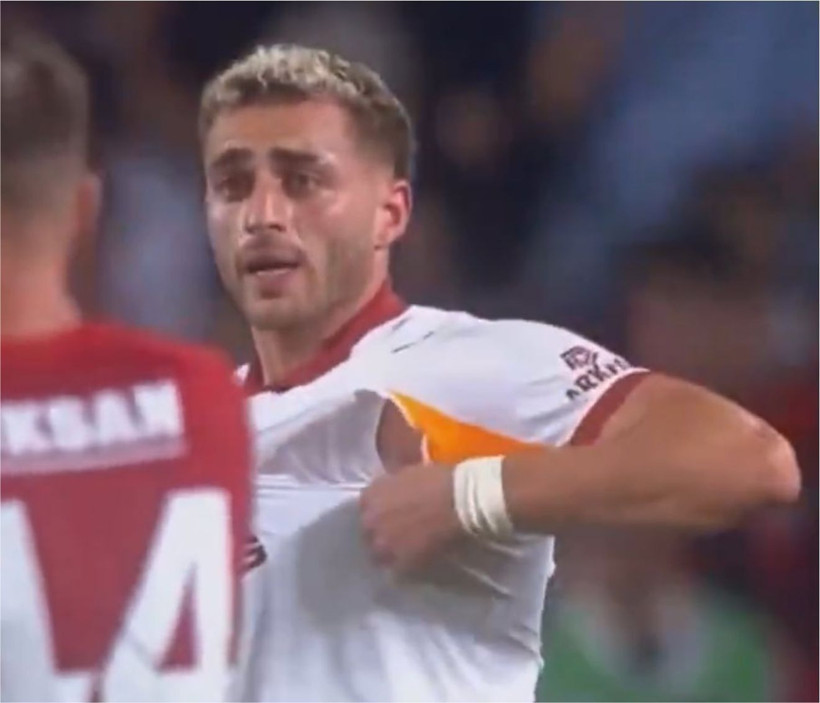 Galatasaray Maçında Puma Forması Gündem Oldu: Logo Söküldü, Yırtıldı! - Resim: 4