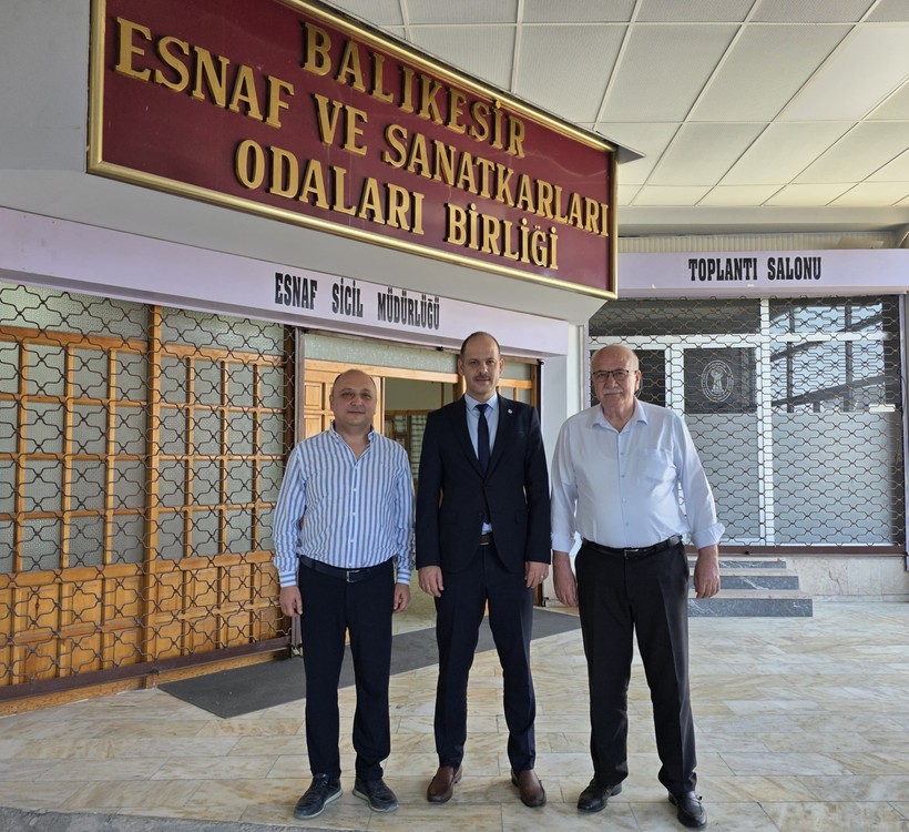 Balıkesir'de Esnaf İçin Ortak Çalışma Mesajı 