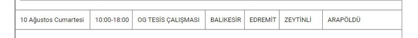 Edremit ve Mahallelerinde Elektrik Kesintisi Edremit ve Mahallelerinde Elektrik Kesintisi