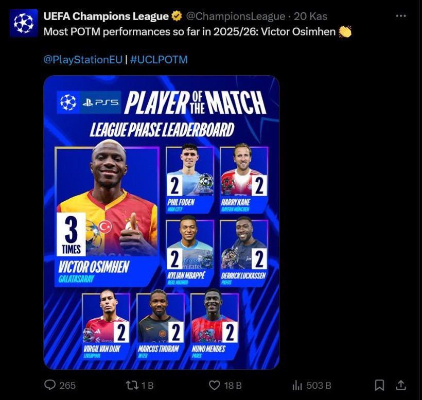 "UEFA'dan Sarı-Kırmızılılara Flört! Resmi Hesap 'Galatasaray' Diyor: İşte Özel İlginin 3 Kanıtı - Resim: 4