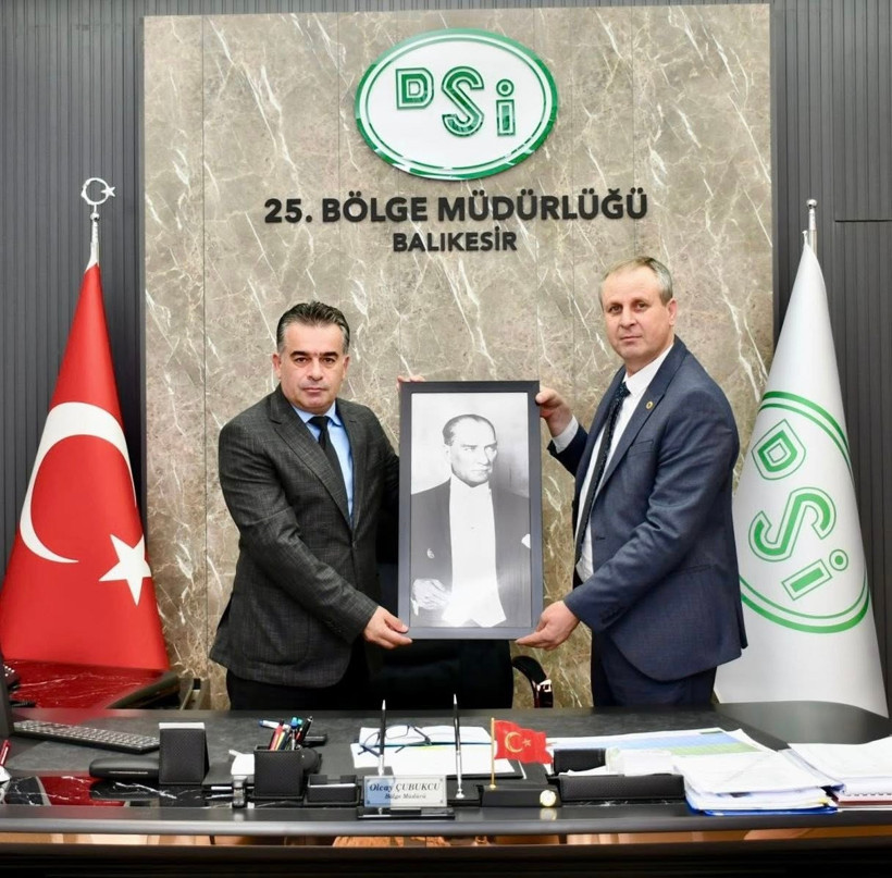 TES-İŞ Başkanı Ulutaş’tan DSİ 25. Bölge Müdürü Çubukcu’ya Ziyaret - 1. resim