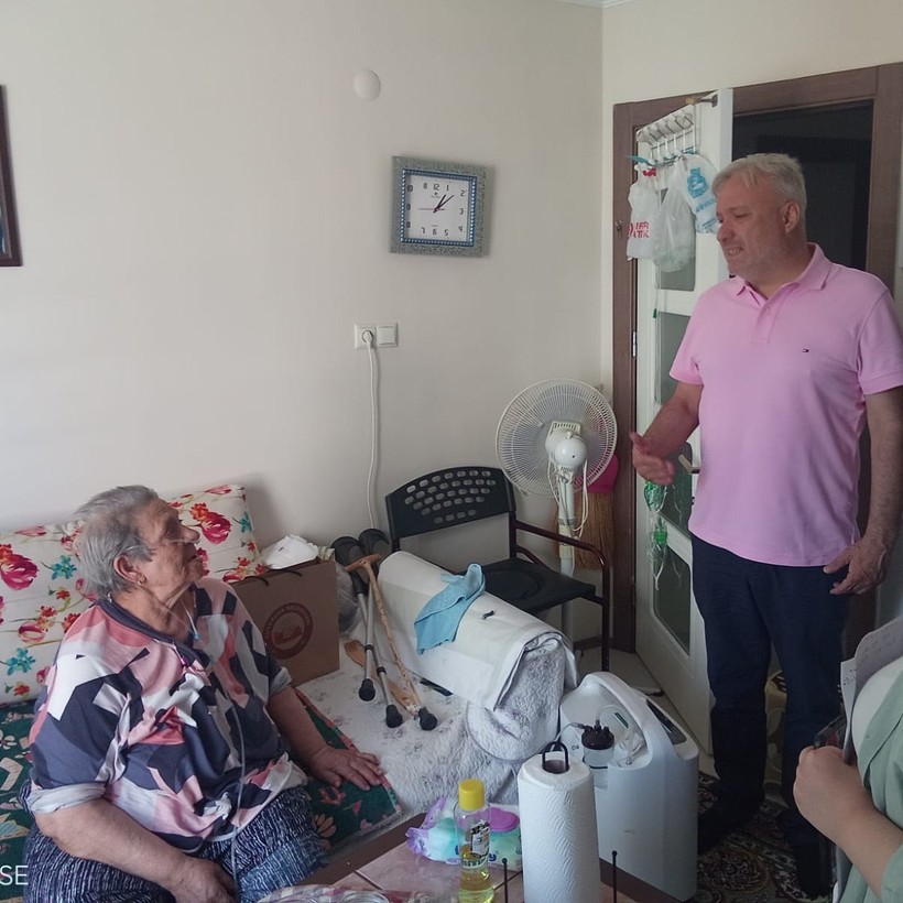 Susurluk Belediyesi’nden “Evimizde Hizmet Var” Projesiyle Anlamlı Dokunuş