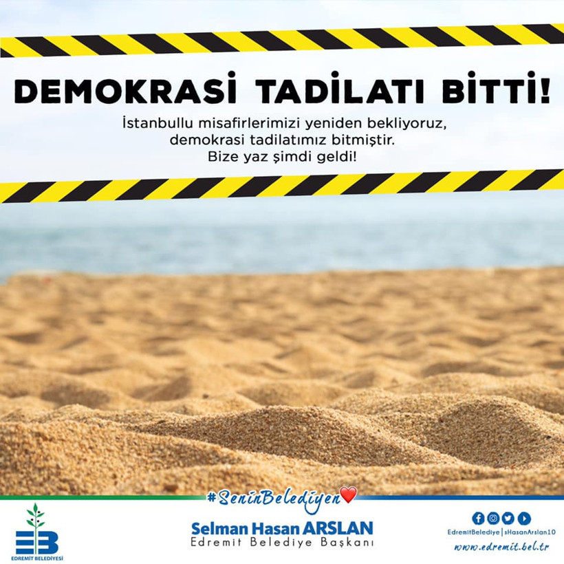 EDREMİT'TE DEMOKRASİ TADİLATI BİTTİ - 1. resim