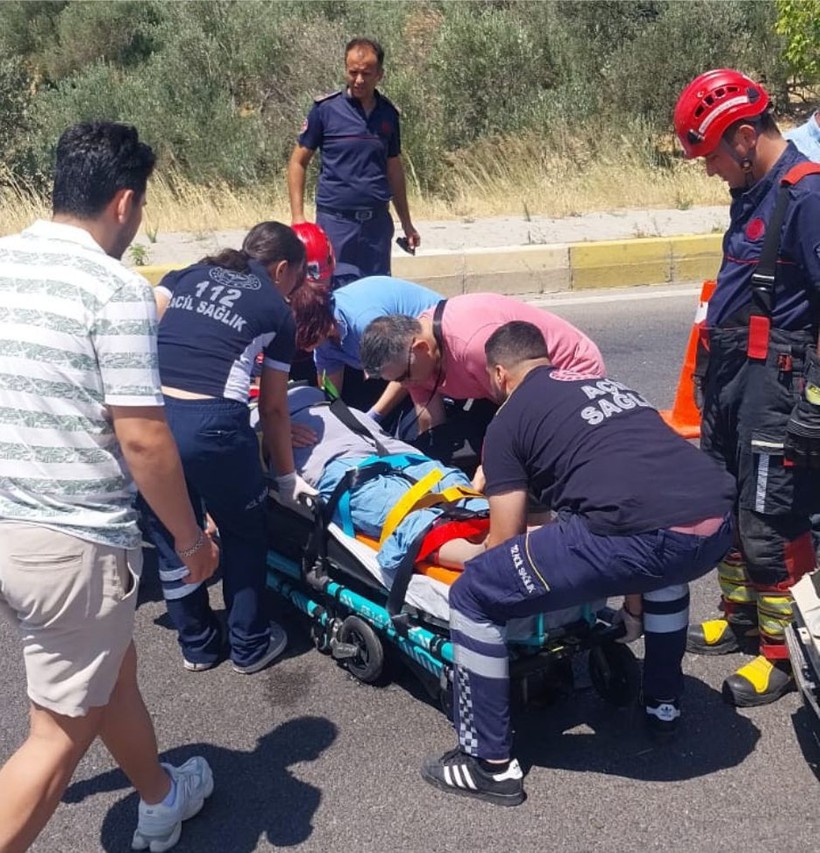 Gömeç Karaağaç Mahallesi’nde Trafik Kazası: 1 Kişi Yaralandı