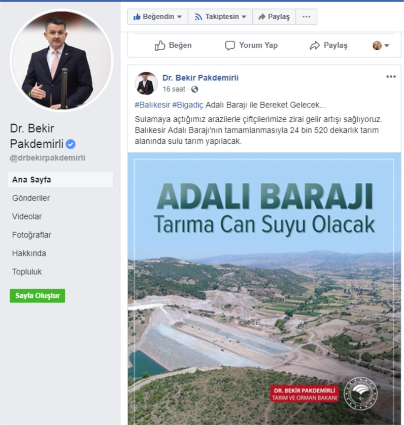 BAKAN’DAN BİGADİÇ MESAJI - 1. resim