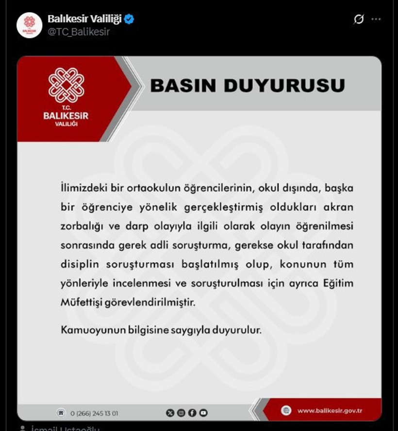 Akran Zorbalığına Müfettiş Denetimi - 2. resim