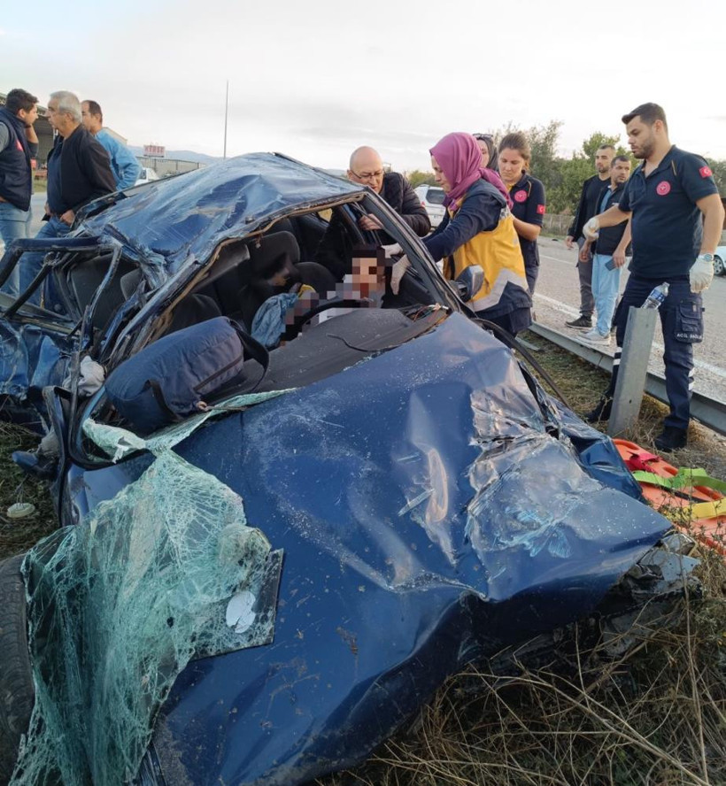 Araç Yoldan Çıktı: İlçe Sınırlarında Korkutan Kaza!