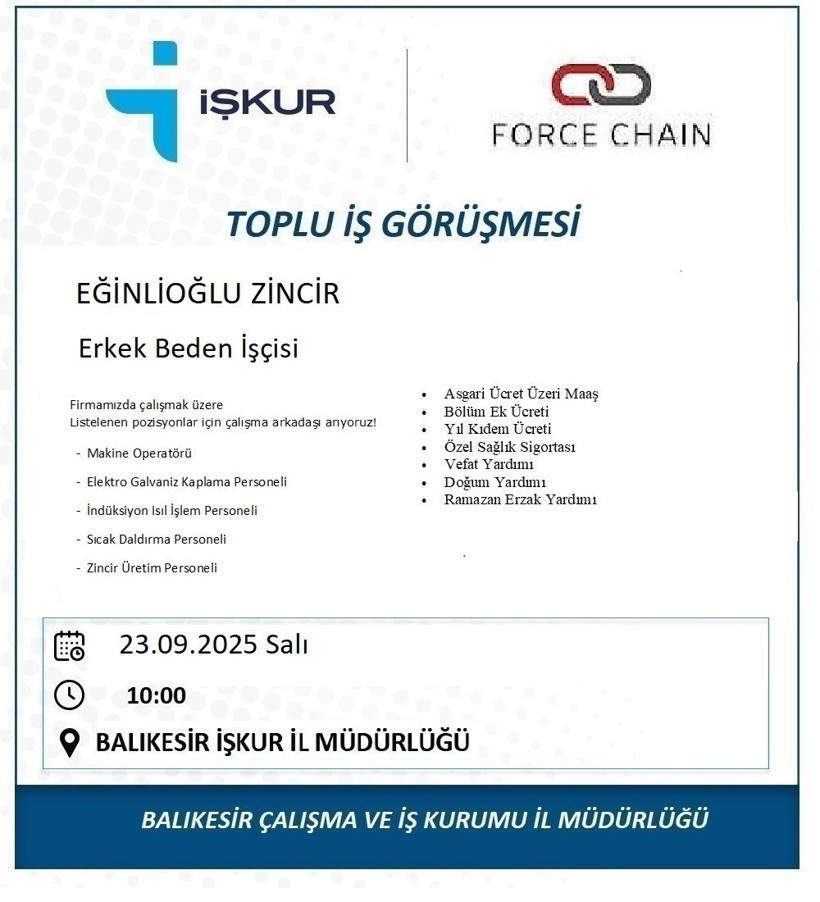 Balıkesir’de İş Fırsatları Genişliyor: Kimler Başvurabilir? - 6. resim