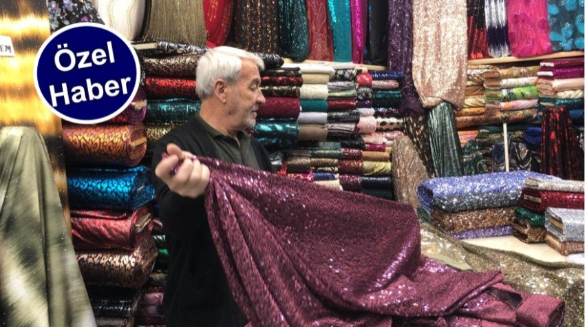 Kumaş Rafları Dolu, Müşteri Akını Bitmiyor!