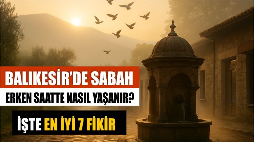 Balıkesir Sabahlarına Dair Sıradışı Bilgiler! Bu Detayları İlk Kez Duyacaksınız