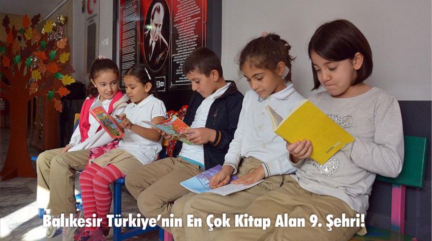 Balıkesir Türkiye’nin En Çok Kitap Alan 9. Şehri!