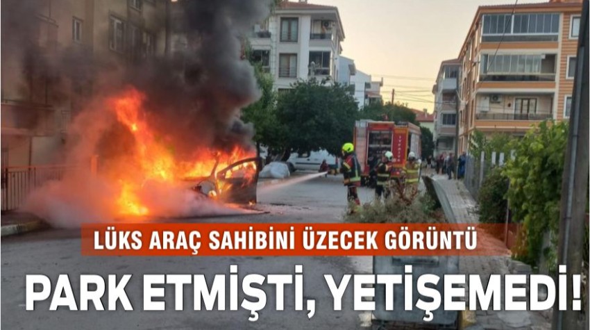 Lüks Otomobil Küle Döndü