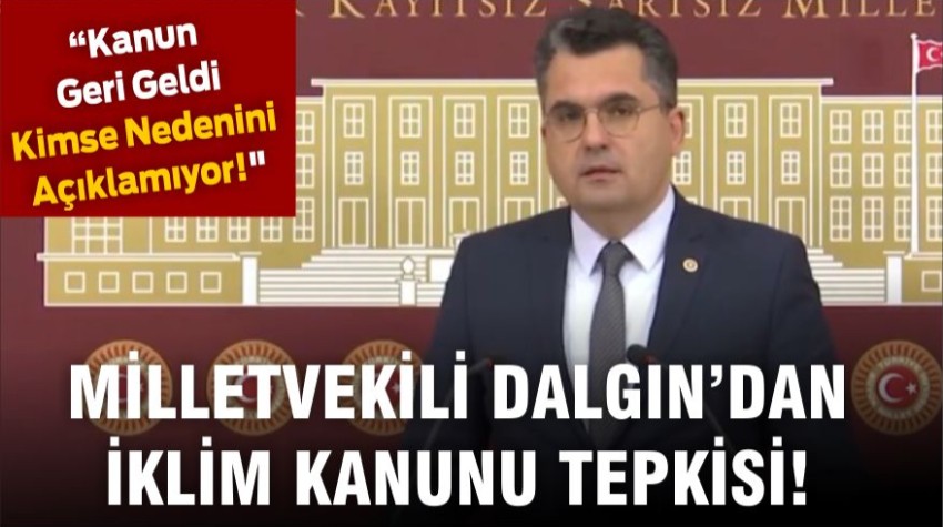Vekil Dalgın: “Sanayiciye Yeni Yük Getirecek Kanunla Gelmeyin”