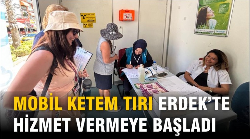 Büyükşehir’den Erdek’e ücretsiz kanser taraması desteği
