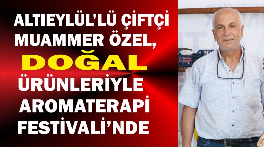 Doğallığıyla Dikkat Çekiyor: Muammer Özel Festivalde Bal Ve Balmumu Ürünlerini Tanıttı