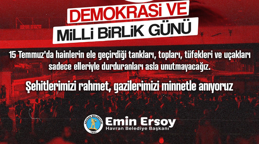 15 Temmuz’da Şehitler ve Gaziler Unutulmadı