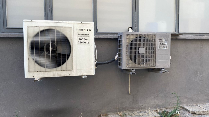 Balıkesir'de Binaların Cephesi Dış Üniteye Teslim