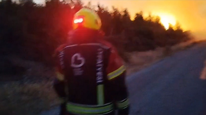 Balıkesir Çanakkale'de Süren Yangın İçin Seferber Oldu