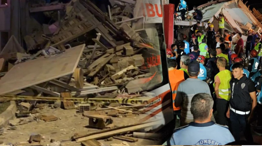 Balıkesir Sındırgı’da Deprem: Yıkılan Bina Bakın Kaç Tarihinde Yapılmış