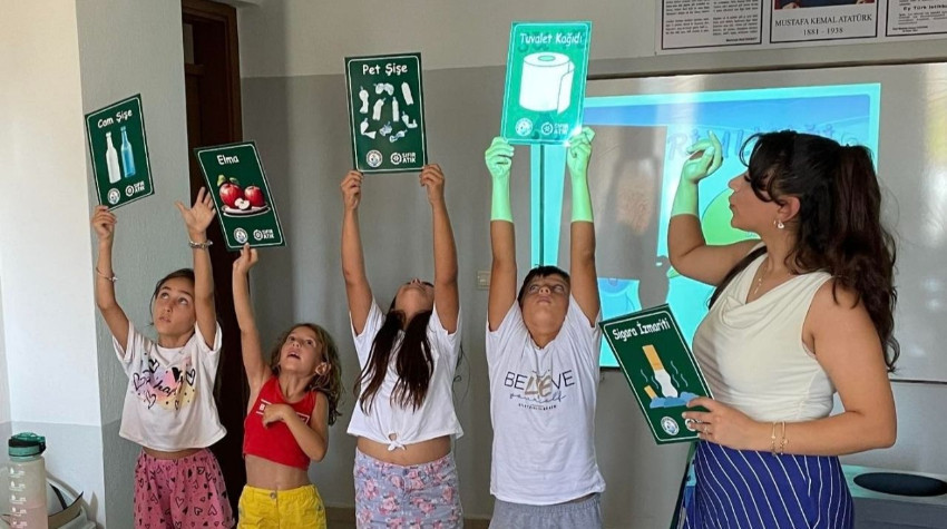 Burhaniye'de Öğrenciler Çevre Bilinciyle Yetişiyor