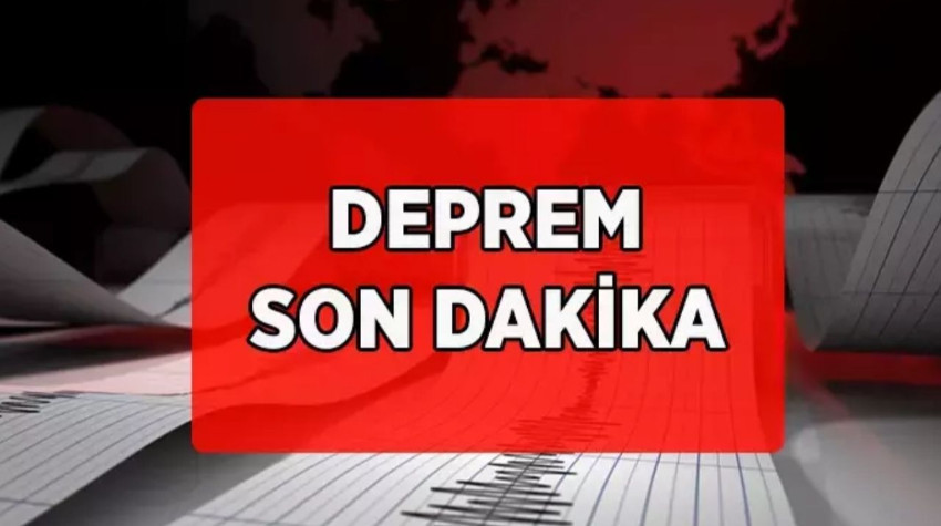 Son Dakika! Balıkesir'de 4.4 Büyüklüğünde Deprem!