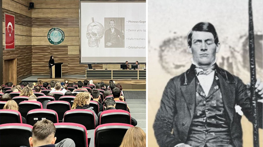 BAÜN’de “Beyindeki Hacivat Karagöz” Panelinde Phineas Gage Örneği Dikkat Çekti