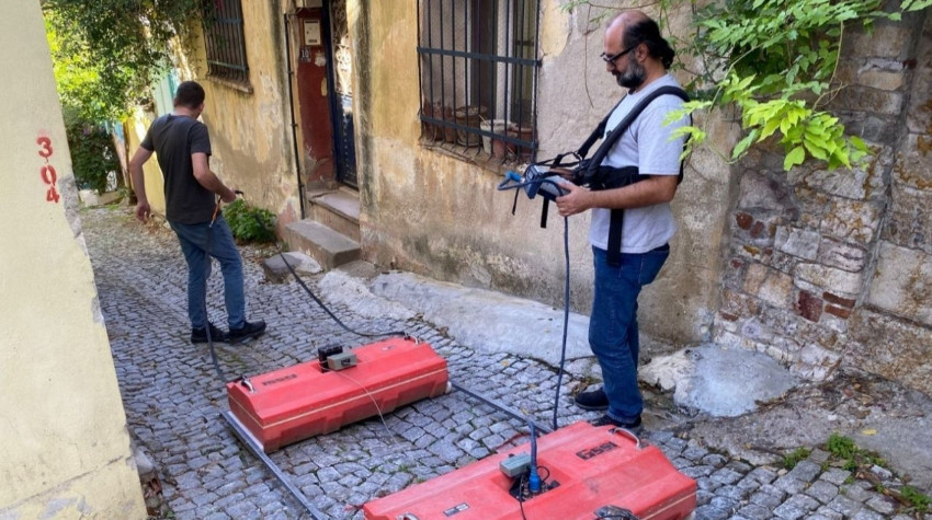 Ayvalık’ta Jeoradarla Tarih Aranıyor