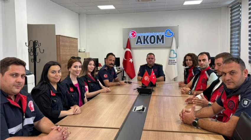 Balıkesir İtfaiyesi CBS İle Türkiye’de Bir İlki Gerçekleştiriyor