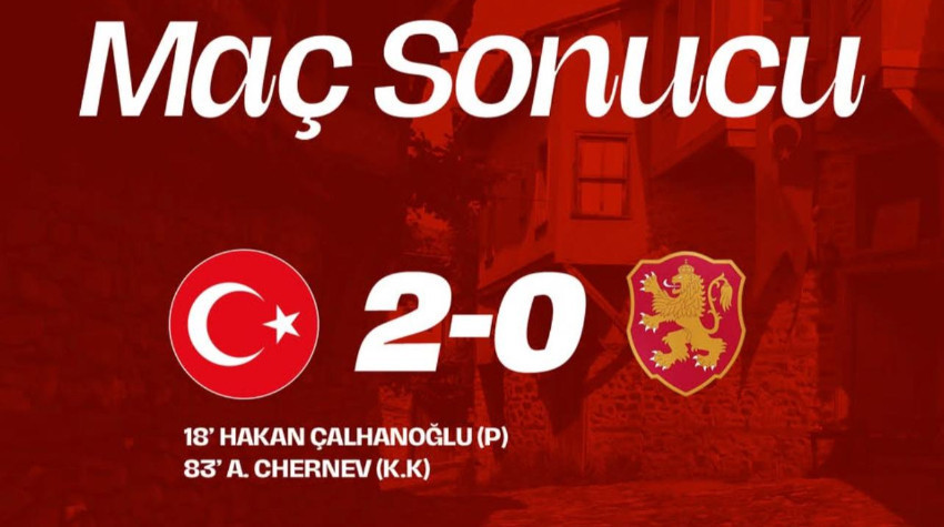 Türkiye A Milli Takım Ve Bulgaristan 2-0 Maç Sona Erdi
