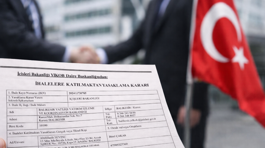 Balıkesir’de 2 İsim İçin İhale Yasağı